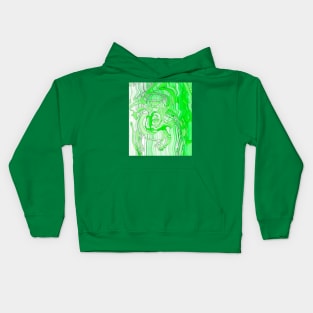 Digital abstract art 3.18 Kids Hoodie